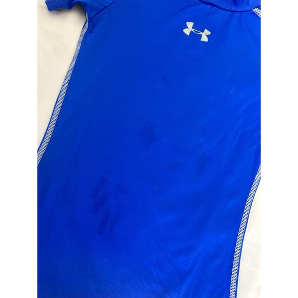 Under Armour Blue Fitted Shirt  size small - Picture 3 of 4